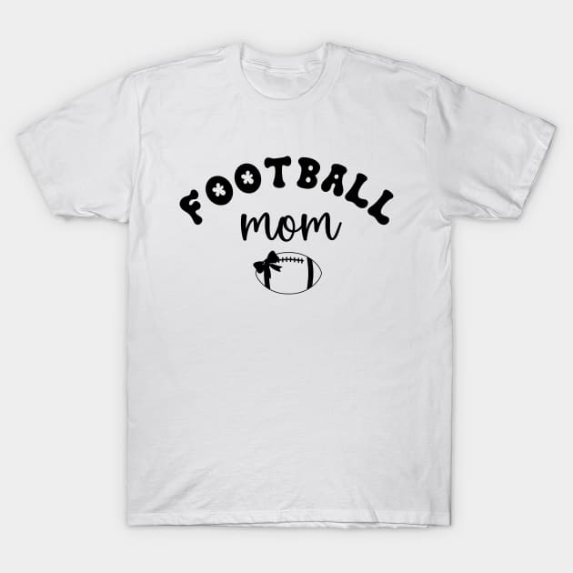 Football Mom T-Shirt by Eman56